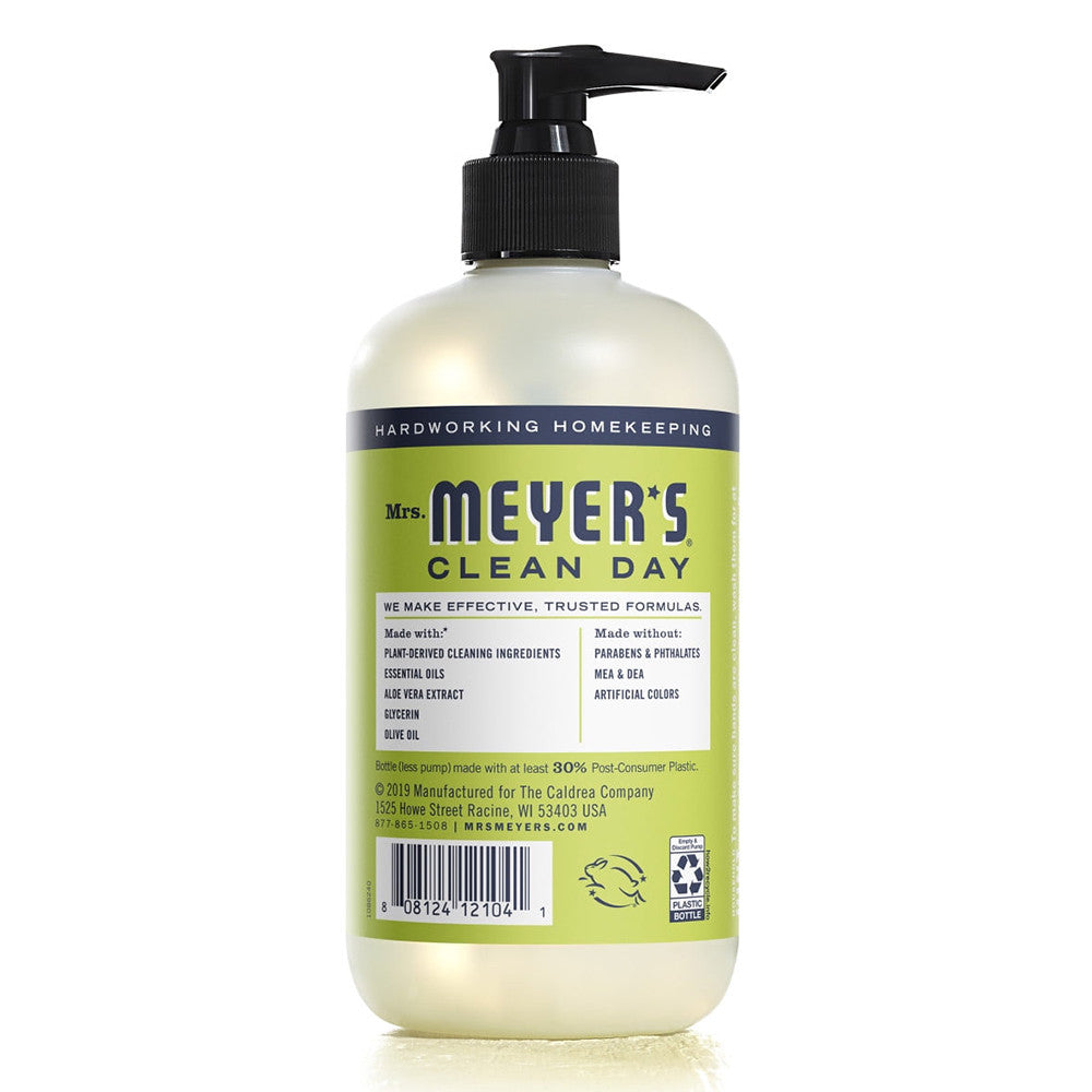 Mrs. Meyers Clean Day Liquid Hand Soap, Lemon Verbena - 12.5 Oz